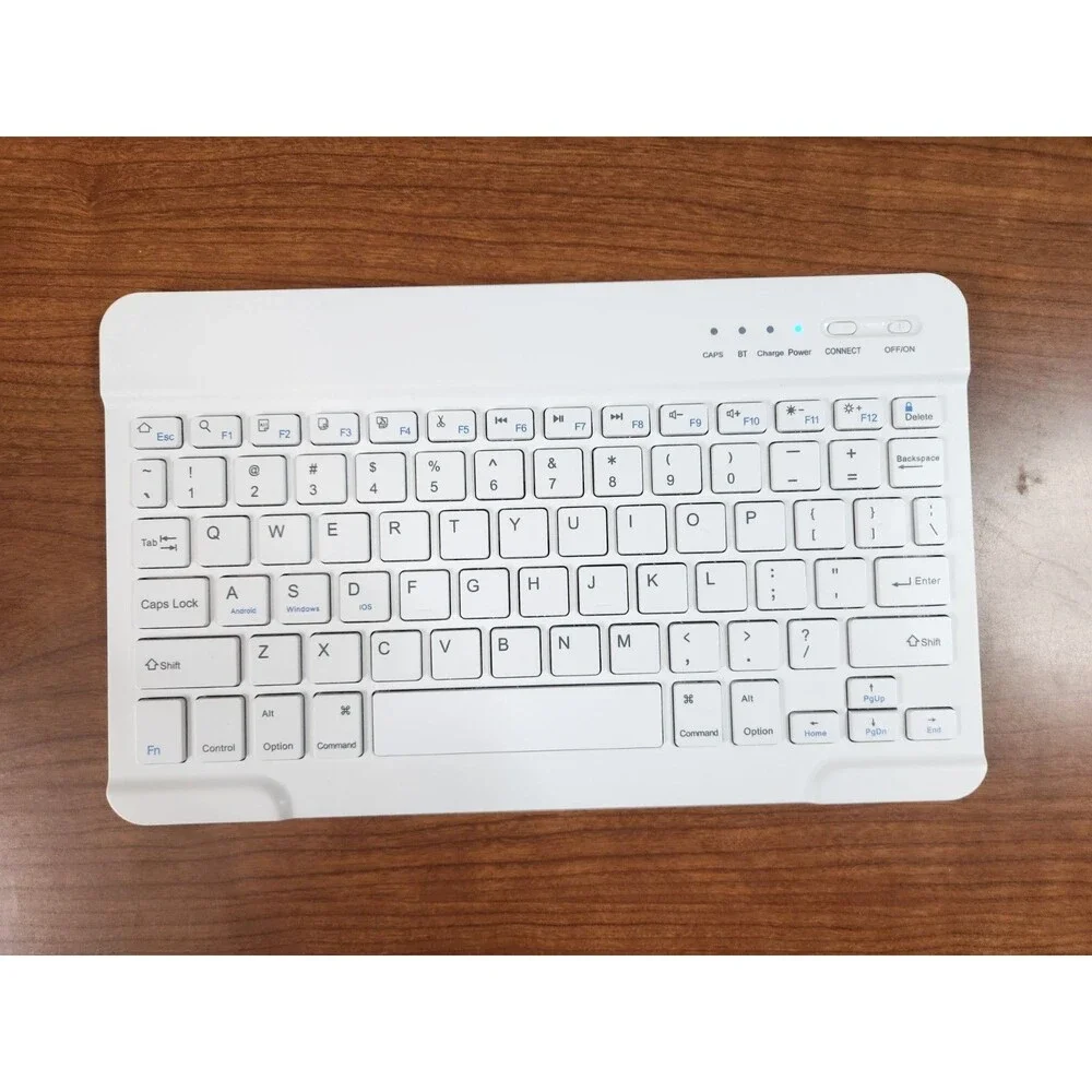 Bluetooth Ultra Light Thin Design QWERTY Keyboard USB-C Charging